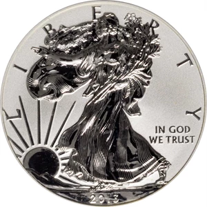 image for: Complete 2013-W 75th Anniversary of West Point Depository Silver Eagle Set. First Strike. (PCGS).
