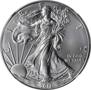image for: 2011-S Silver Eagle. 25th Anniversary Set. MS-69 (NGC).
