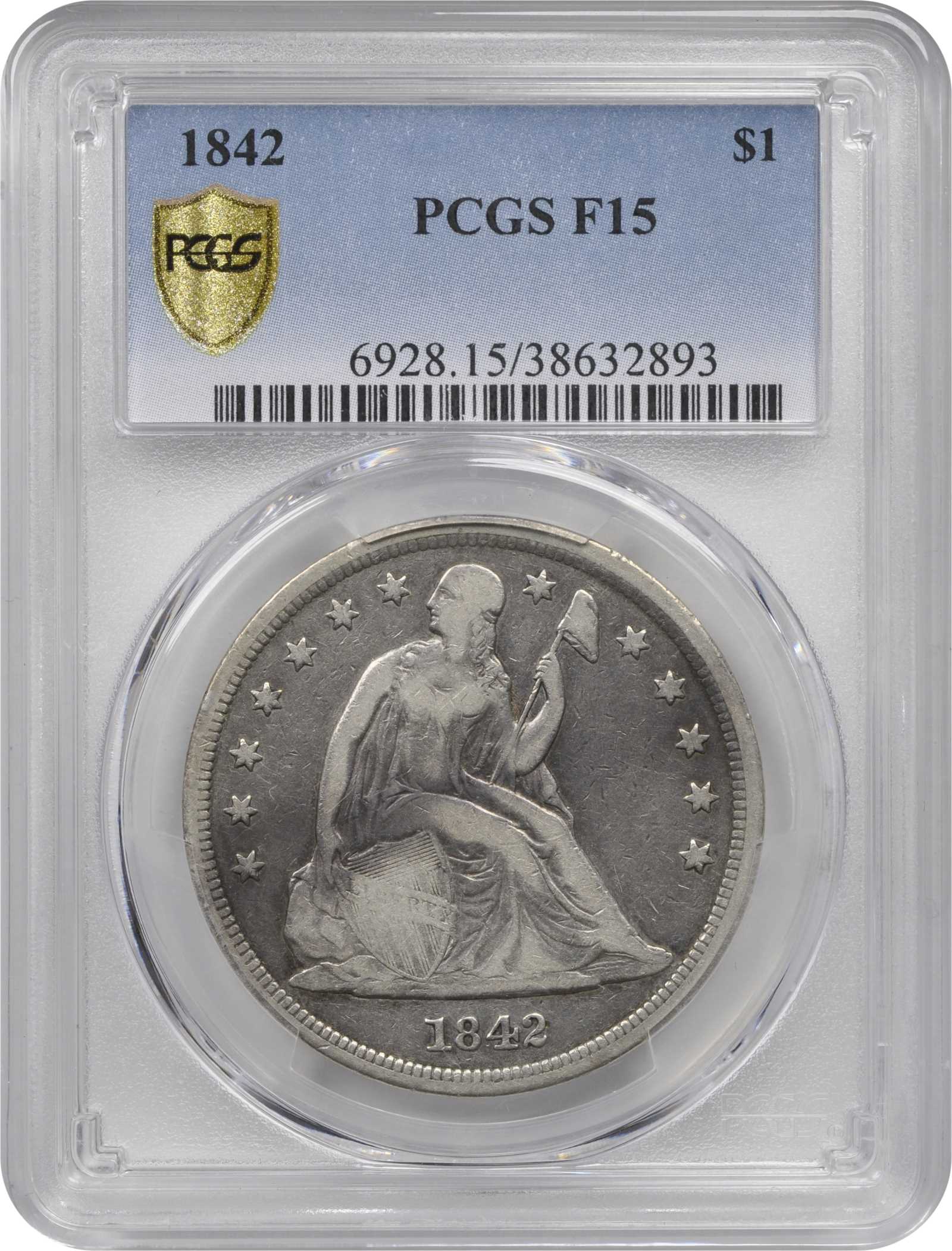 1842 $1 AG3 thumbnail 16