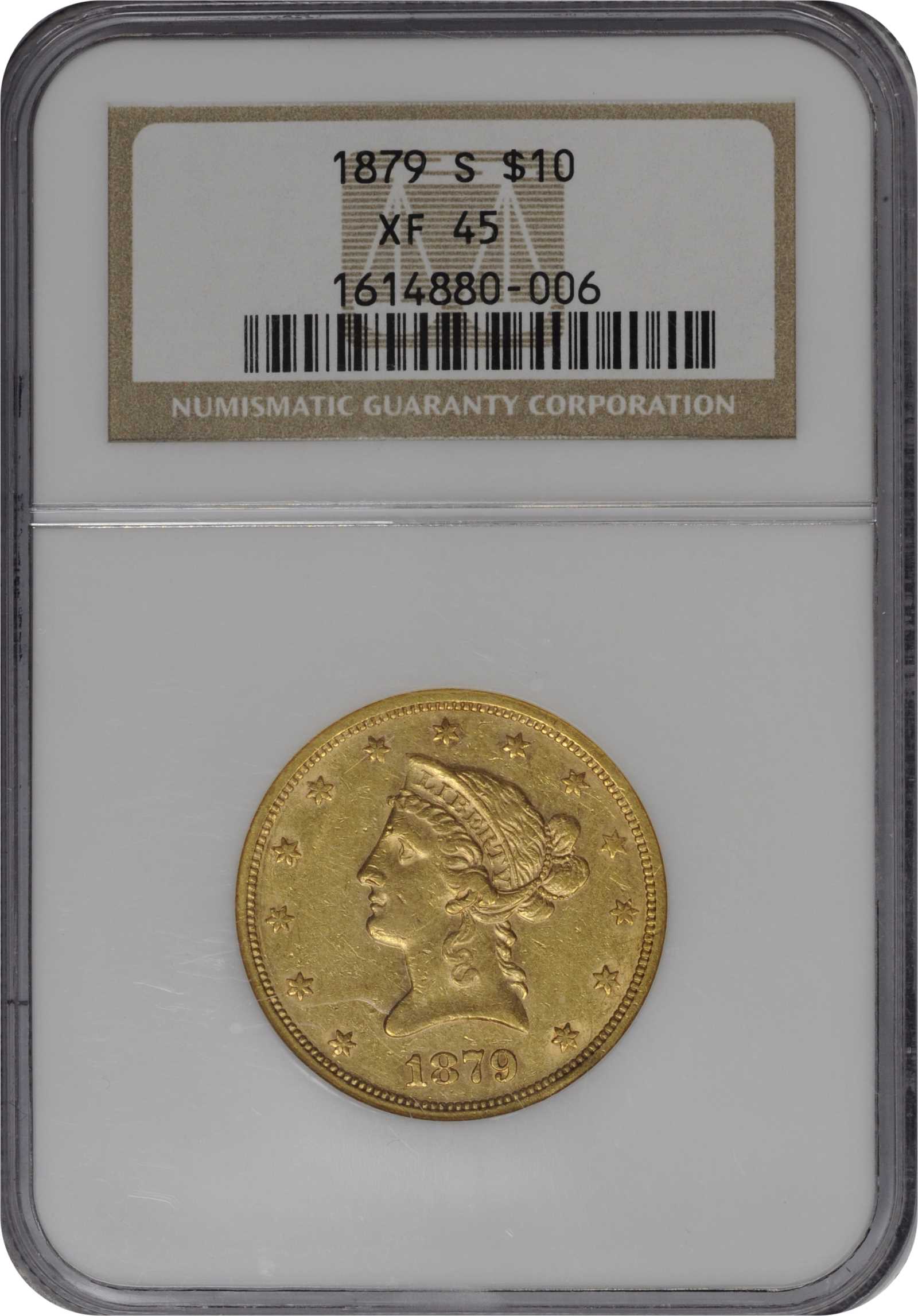 1879-S $10 VF20 thumbnail 7