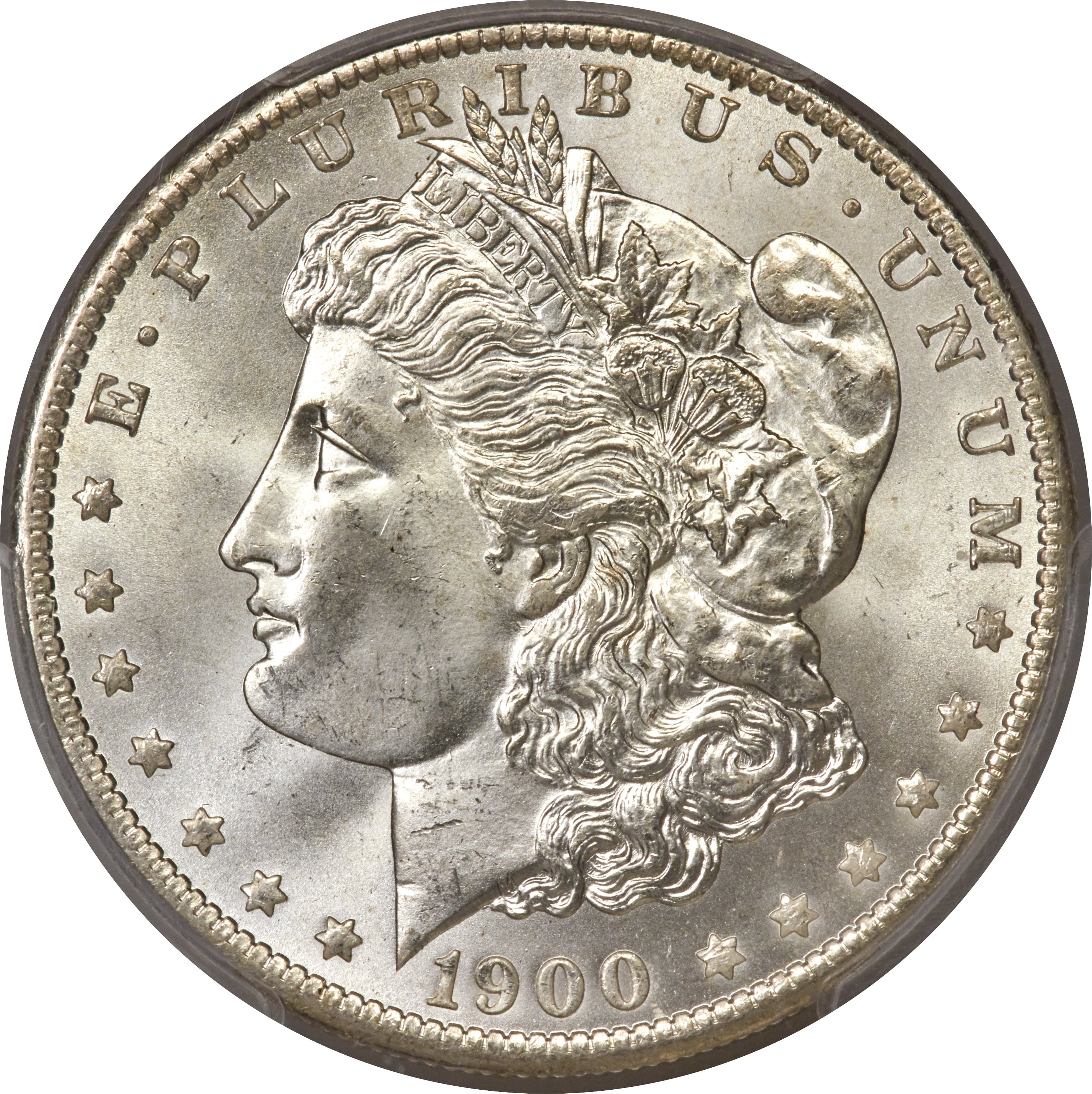 image for: 1900-O/CC $1 VAM-8, MS66+ PCGS Gold Shield. CAC....