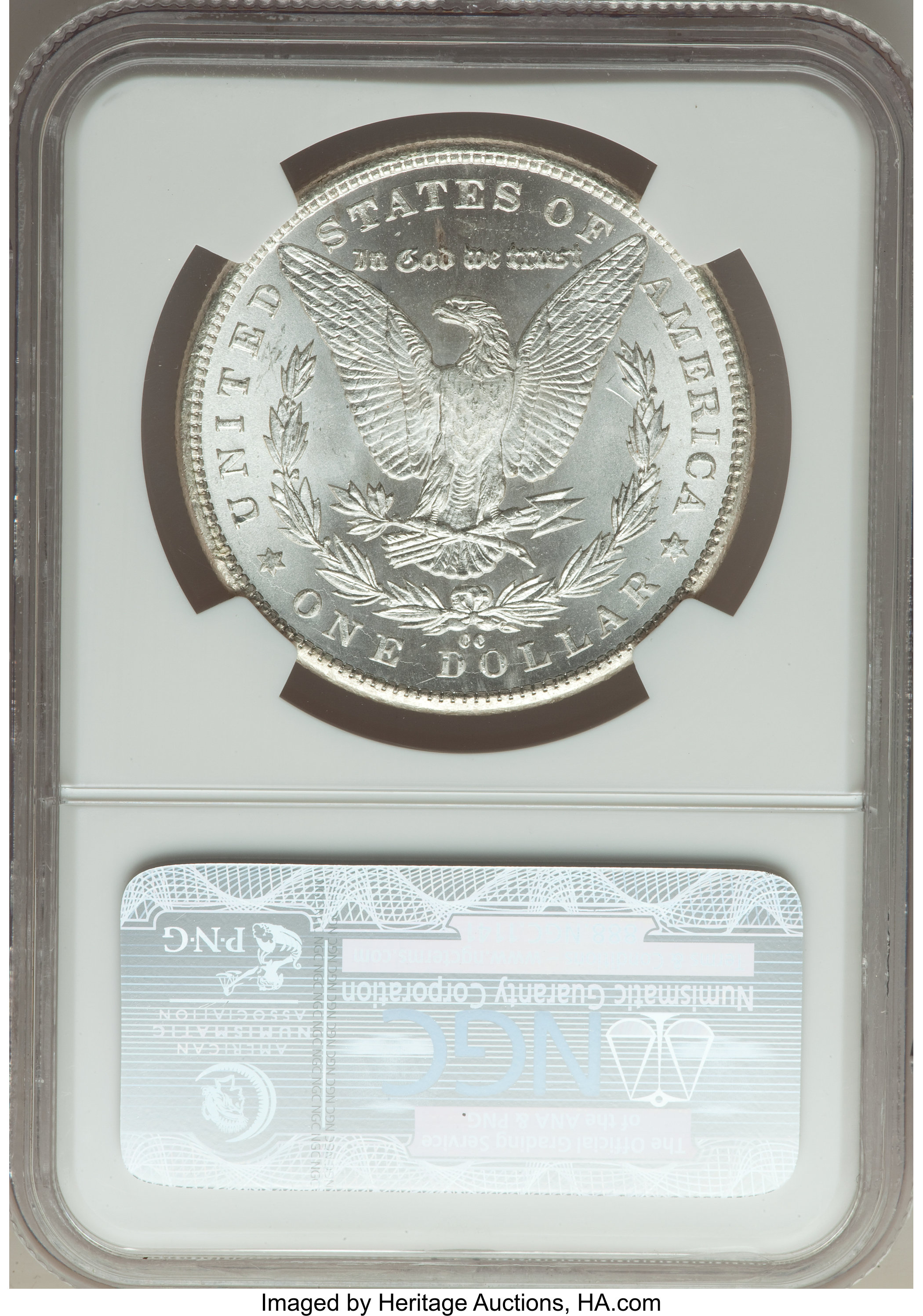 1885-CC $1  Doubled Dash, VAM-4 MS66 thumbnail 7