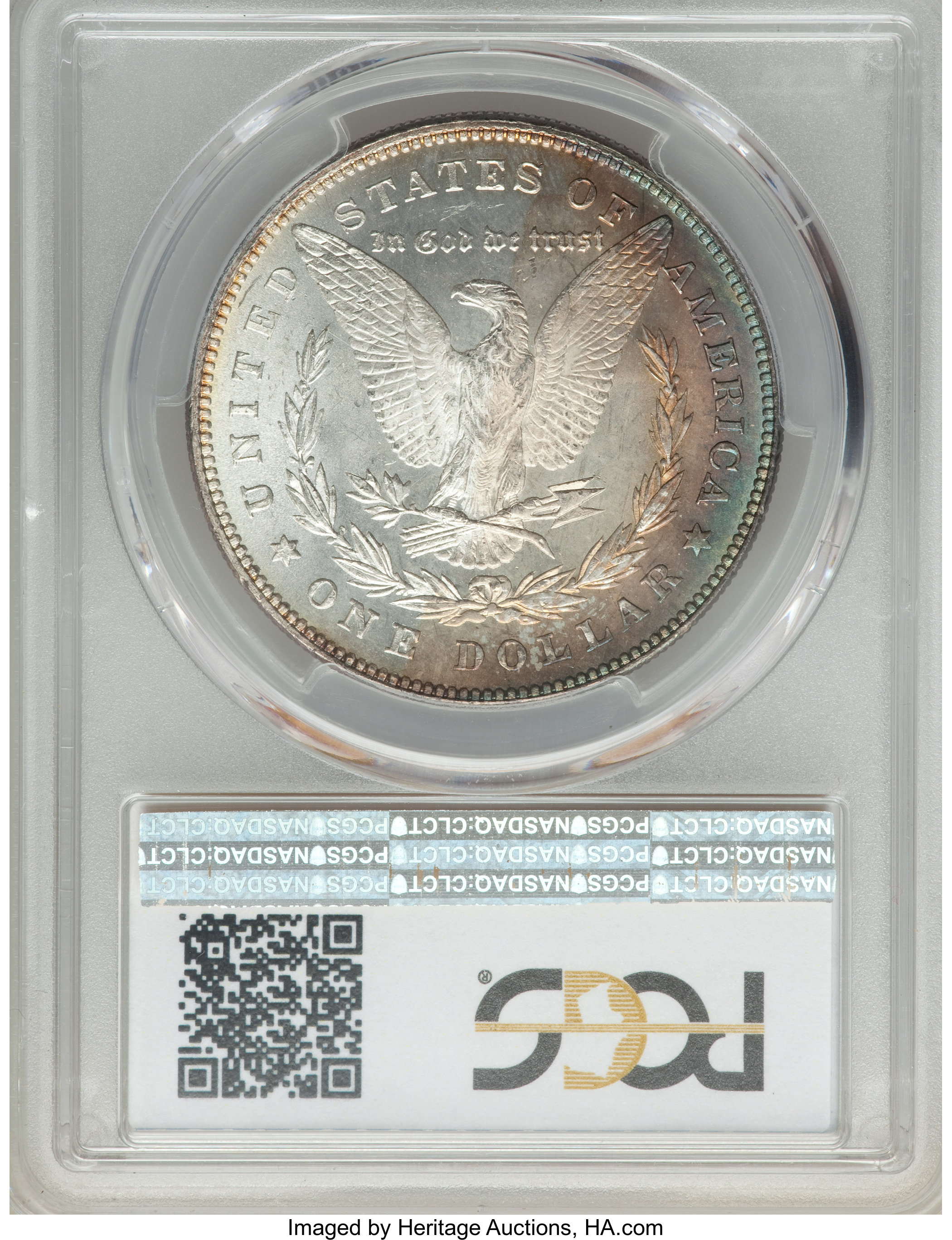 1878 7TF $1  Reverse of 1878, Doubled Stars, VAM-82 MS65 thumbnail 5