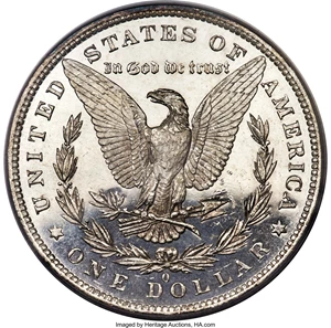 image for: 1879-O $1 MS64 Deep Mirror Prooflike PCGS....