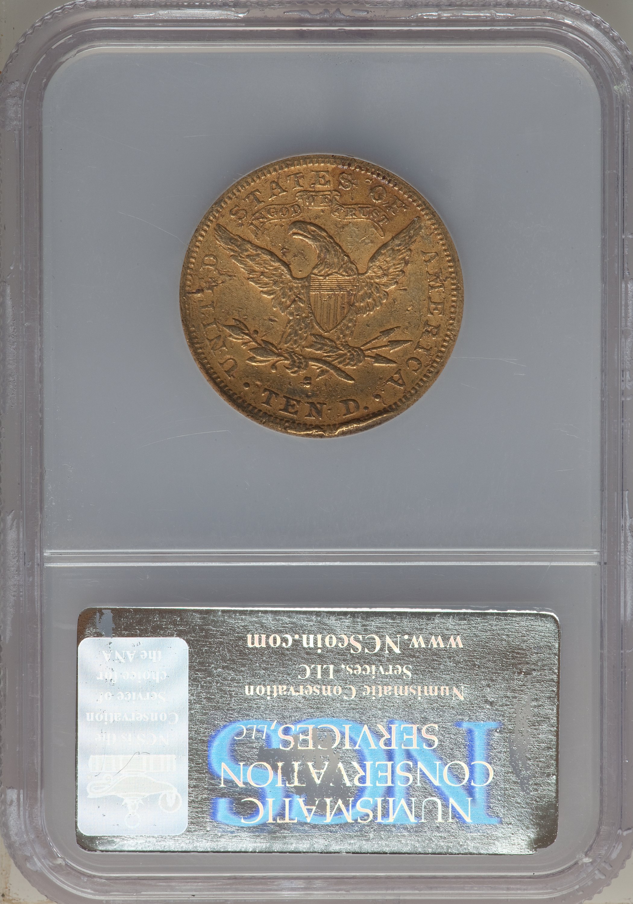 1881-S $10 VG8 thumbnail 2