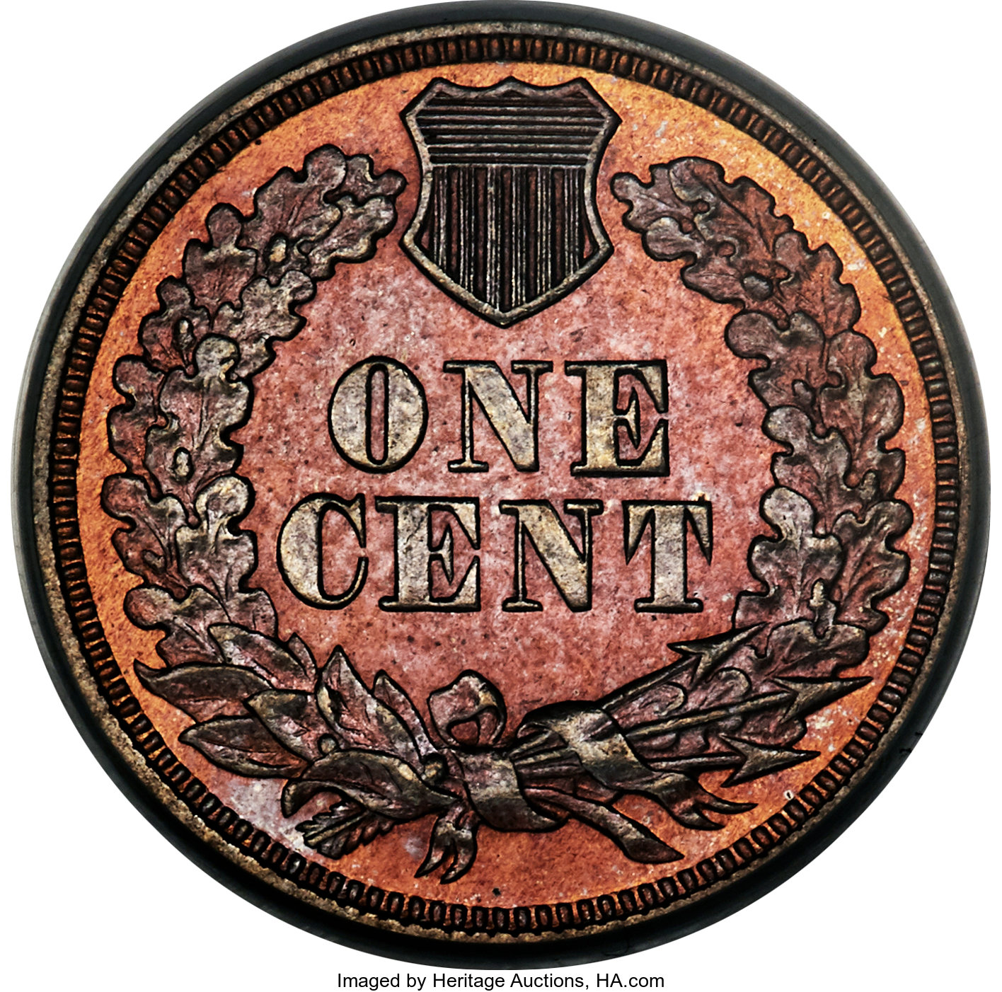 image for: 1861 1C PR64 PCGS....