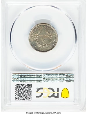 image for: 1896 5C PR67 PCGS....