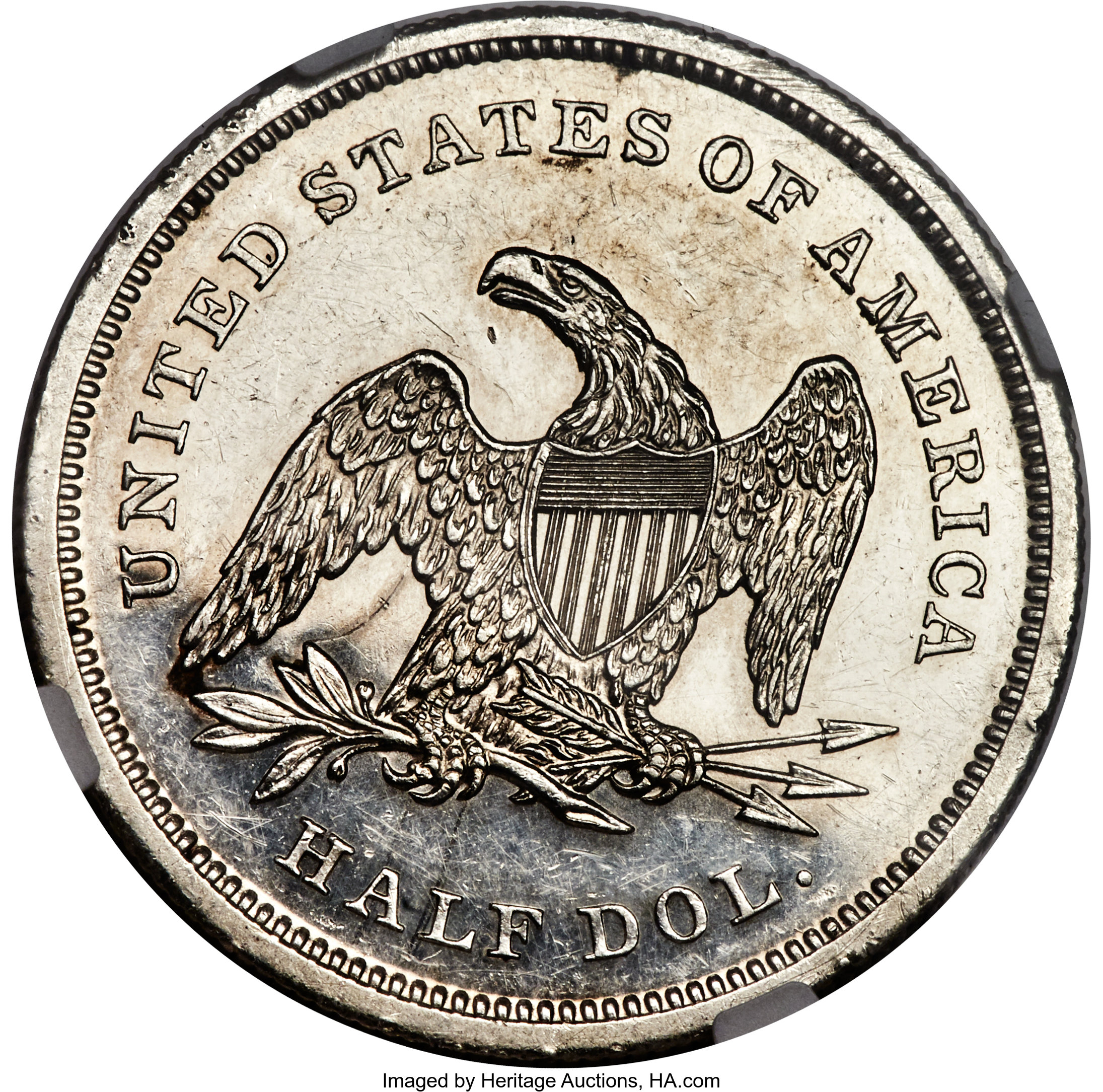 image for: 1841 50C PR58 NGC....