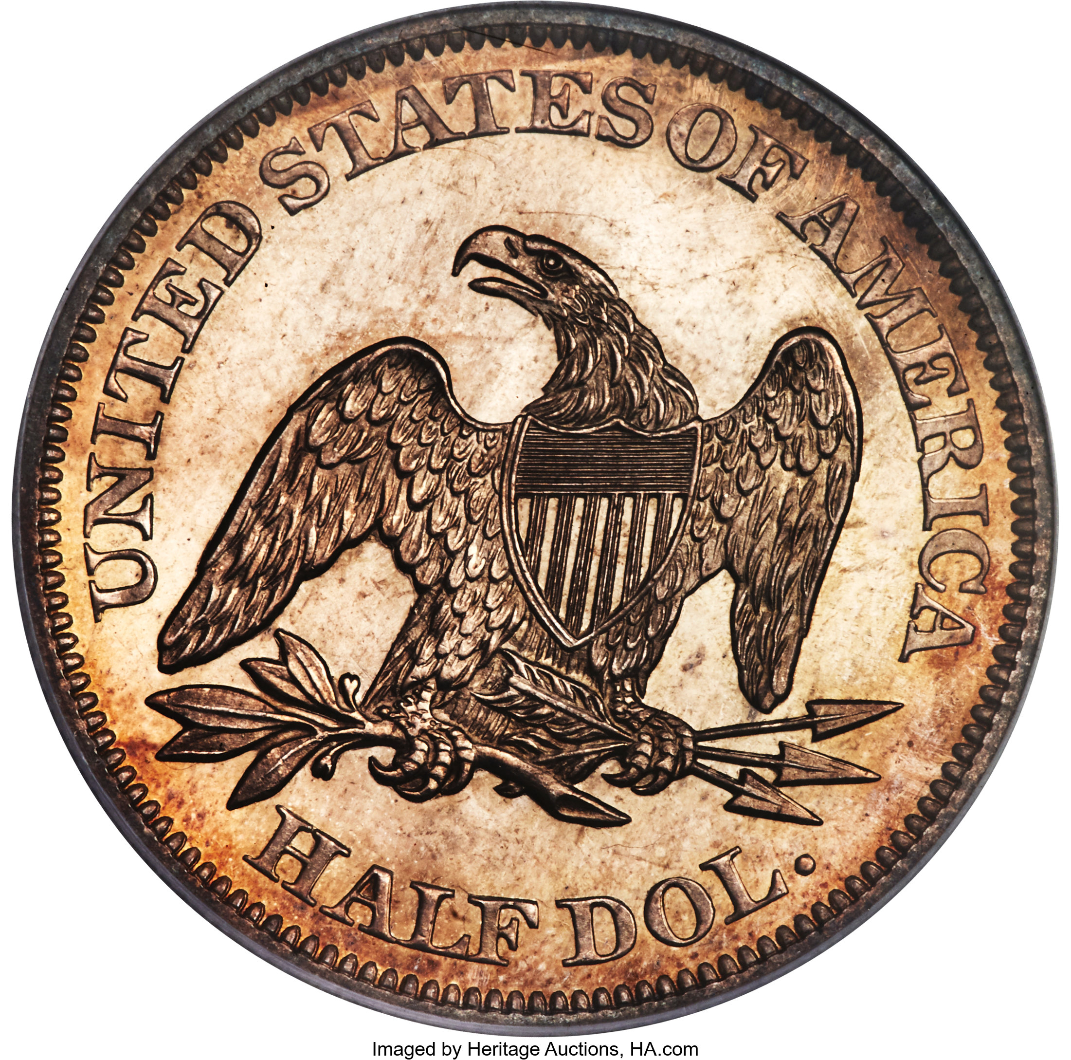image for: 1860 50C PR64 Cameo PCGS. CAC....