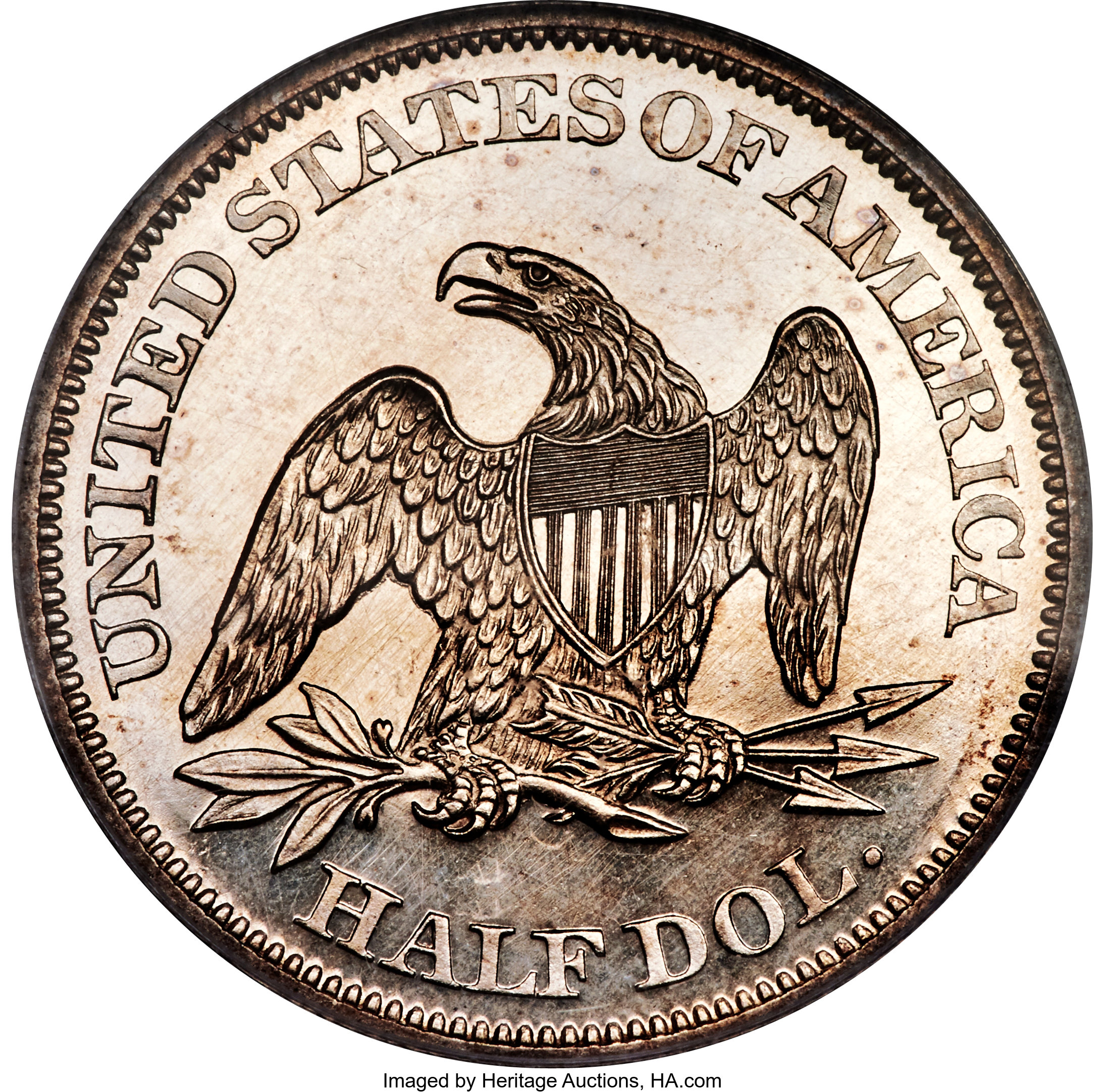 image for: 1862 50C PR64 Cameo PCGS....