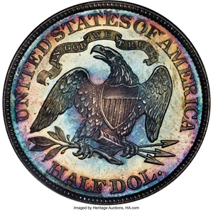 image for: 1887 50C PR64 NGC. CAC. WB-101....