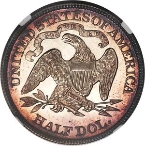image for: 1890 50C PR65 Cameo NGC....