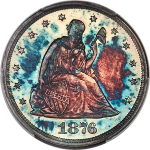 image for: 1876 20C PR66 PCGS. BF-4, R.4....