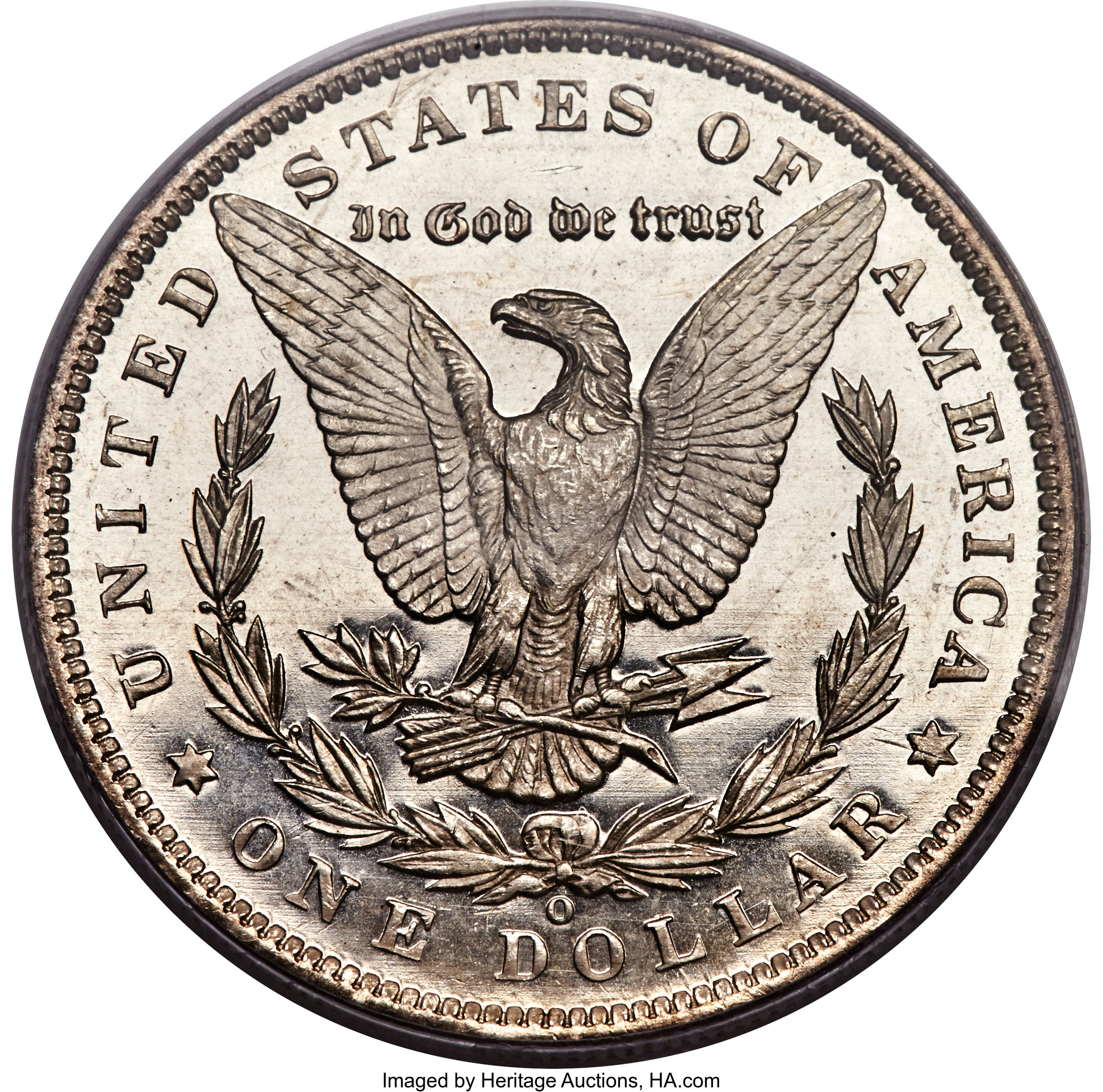 image for: 1891-O $1 MS65 Deep Mirror Prooflike PCGS. CAC....