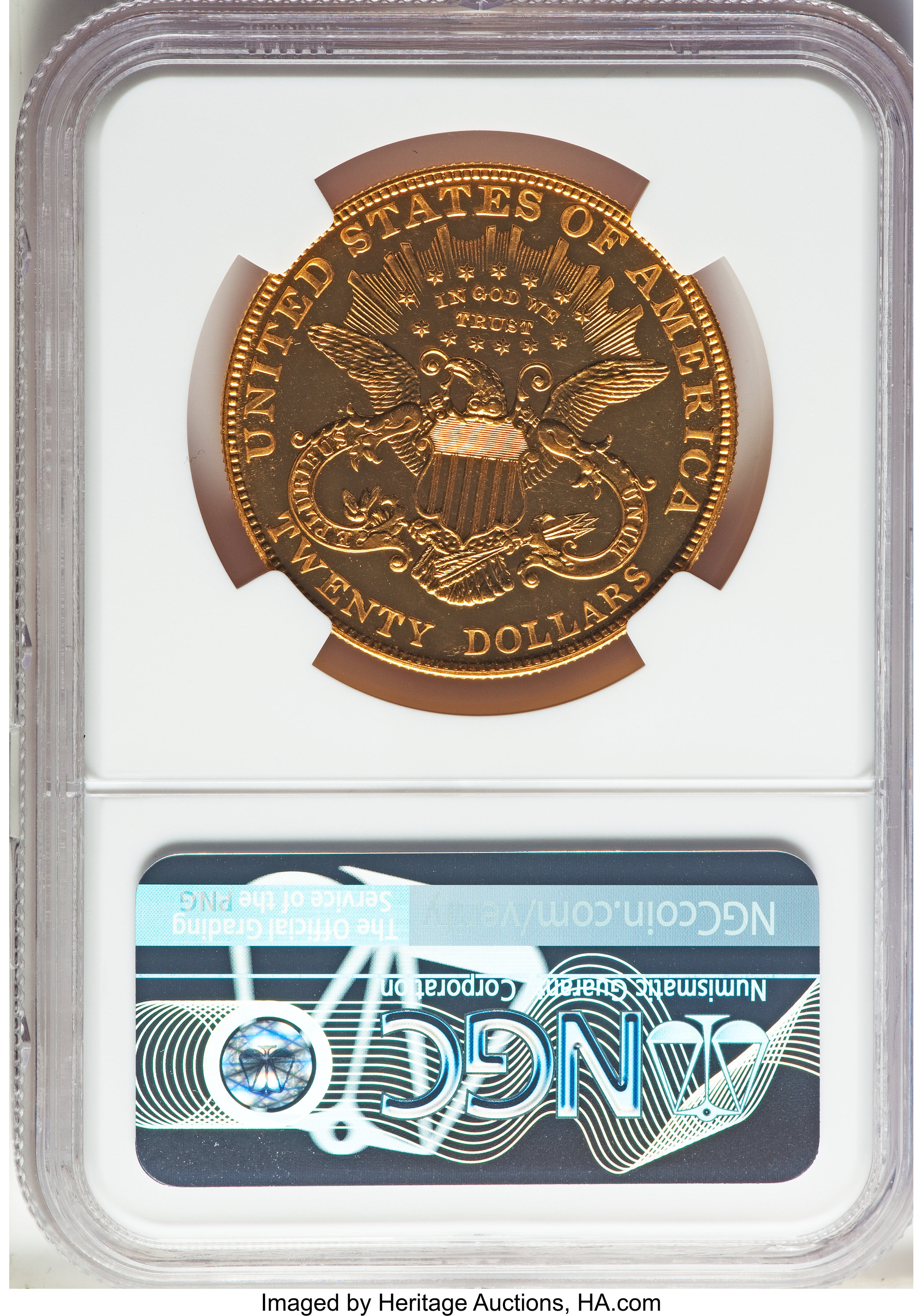 image for: 1905 $20 PR65+ Ultra Cameo NGC. JD-1, High R.4....