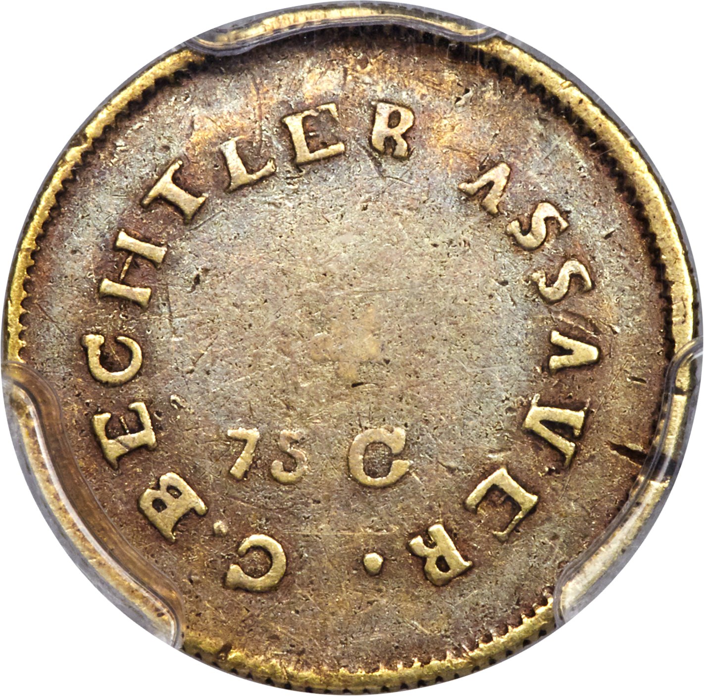 image for: (1831-1834) $2 1/2 C. Bechtler Quarter Eagle, Finely Reeded XF40 PCGS. K-9, R.7....