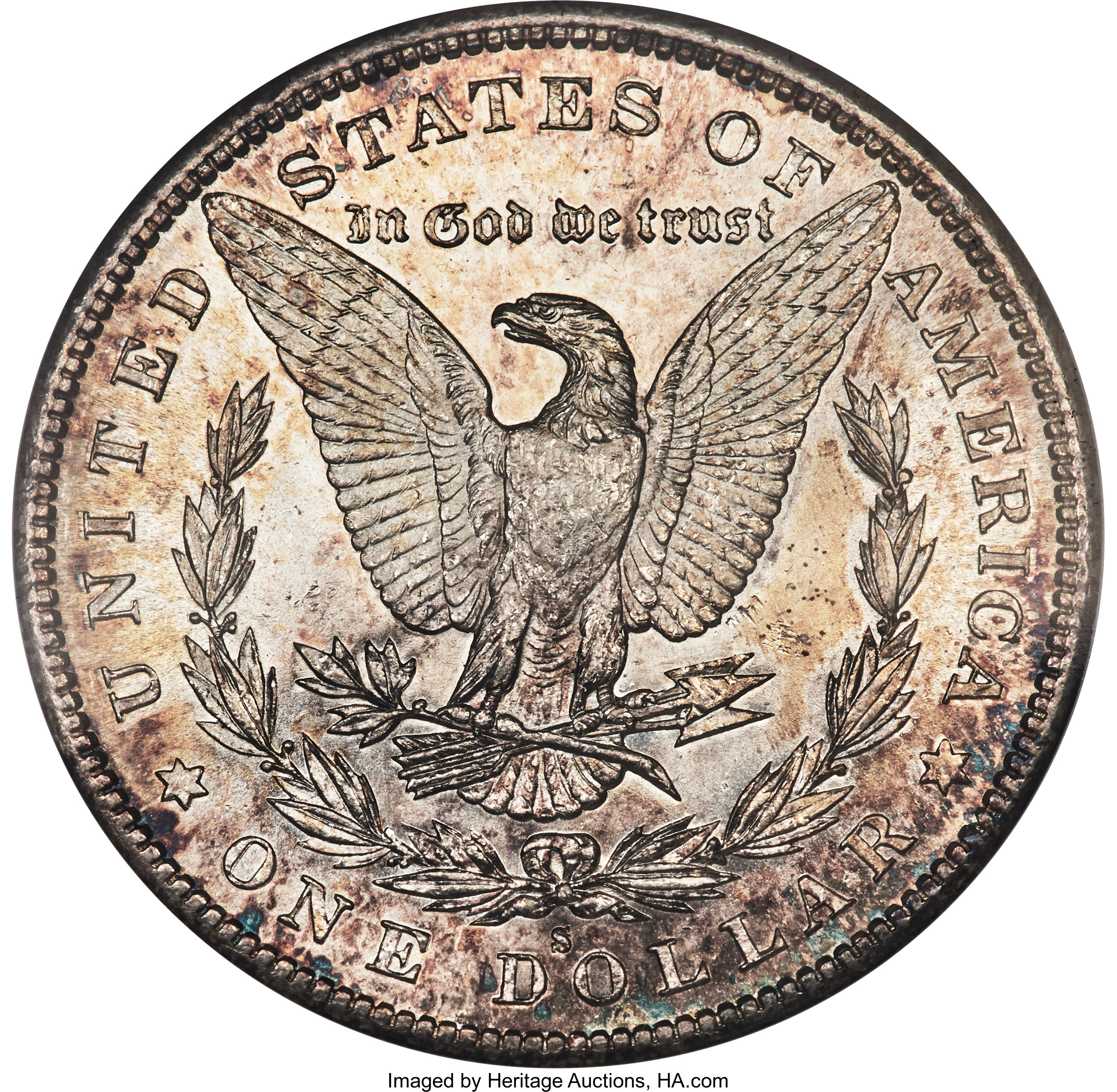 image for: 1883-S $1 MS64 Prooflike ANACS....