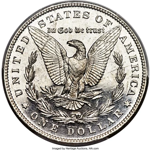 image for: 1889 $1 MS65+ Deep Mirror Prooflike PCGS. CAC....