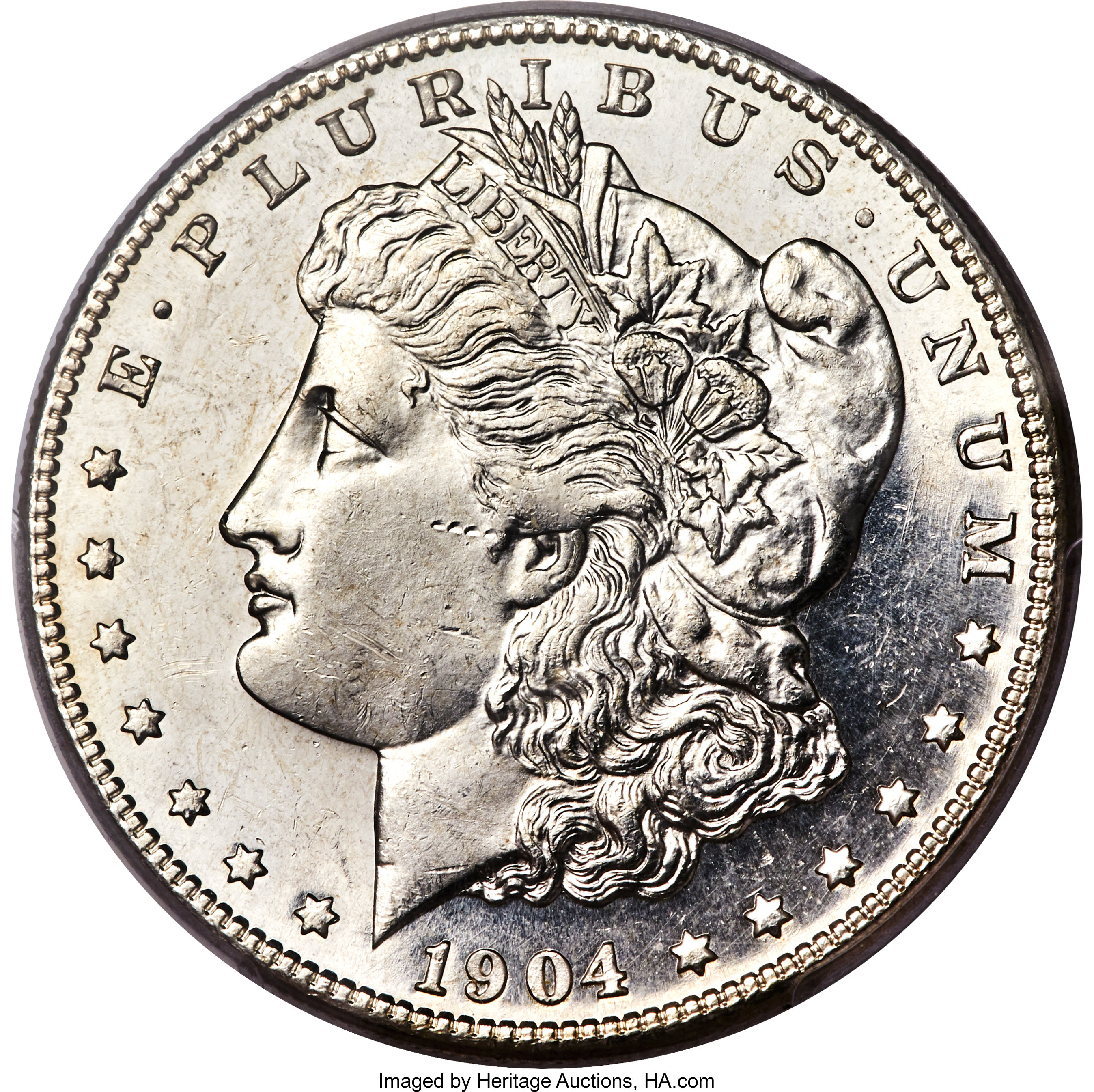 image for: 1904-S $1 MS64 Prooflike PCGS. CAC....