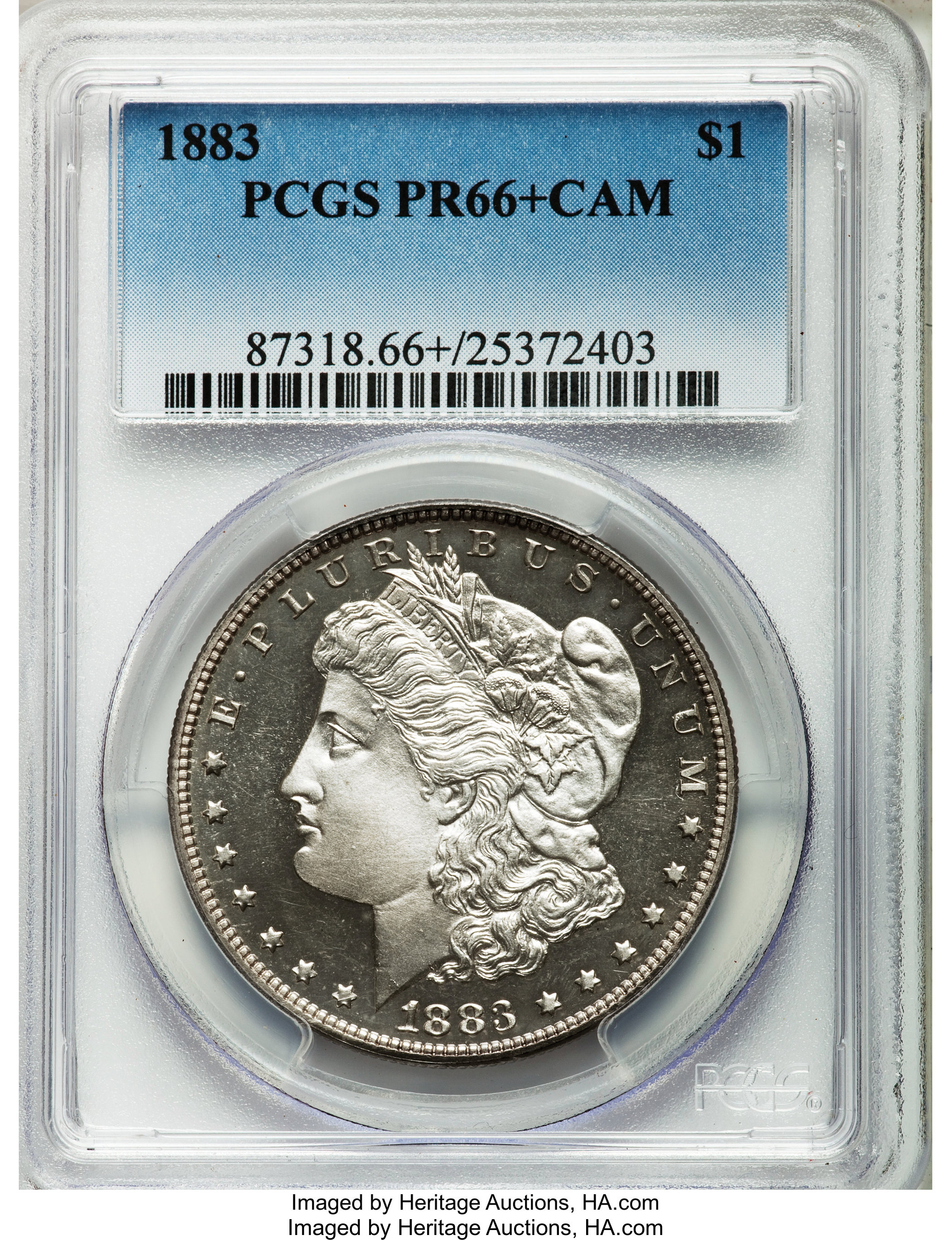 1883 $1  PR CAM PR66 CAM thumbnail 8