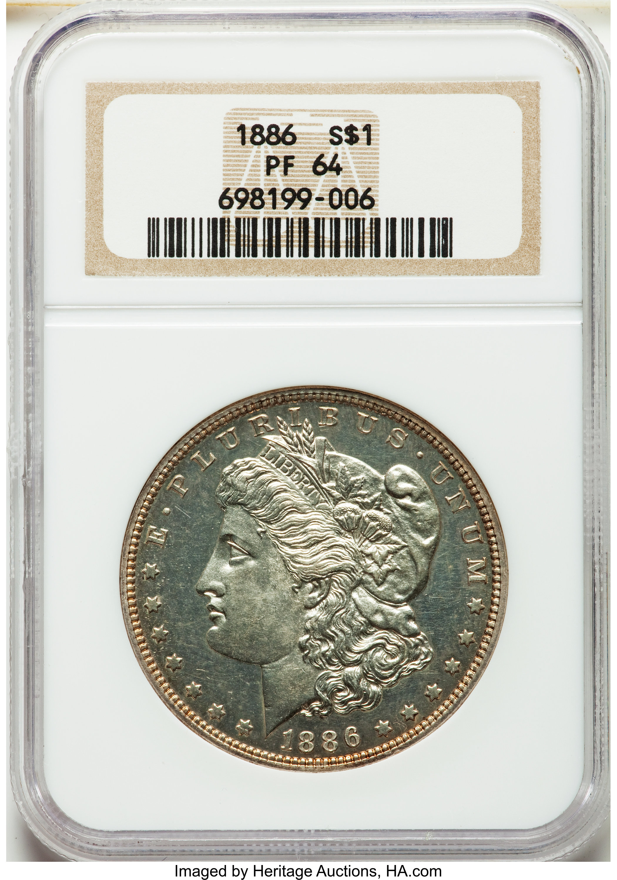 1886 $1 PR64 thumbnail 5