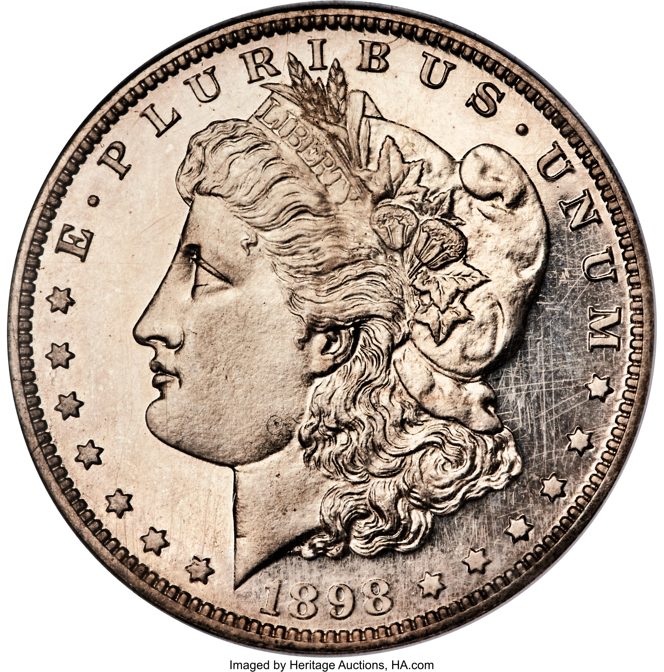 image for: 1898 $1 PR64 Cameo NGC....