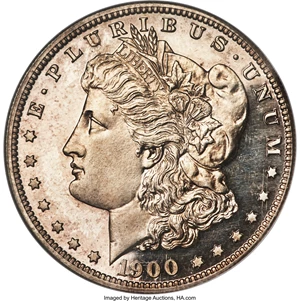 image for: 1900 $1 PR64 NGC....