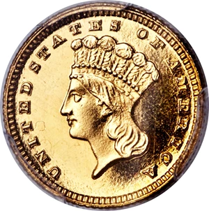 image for: 1885 G$1 PR65 Cameo PCGS. JD-2, R.5....
