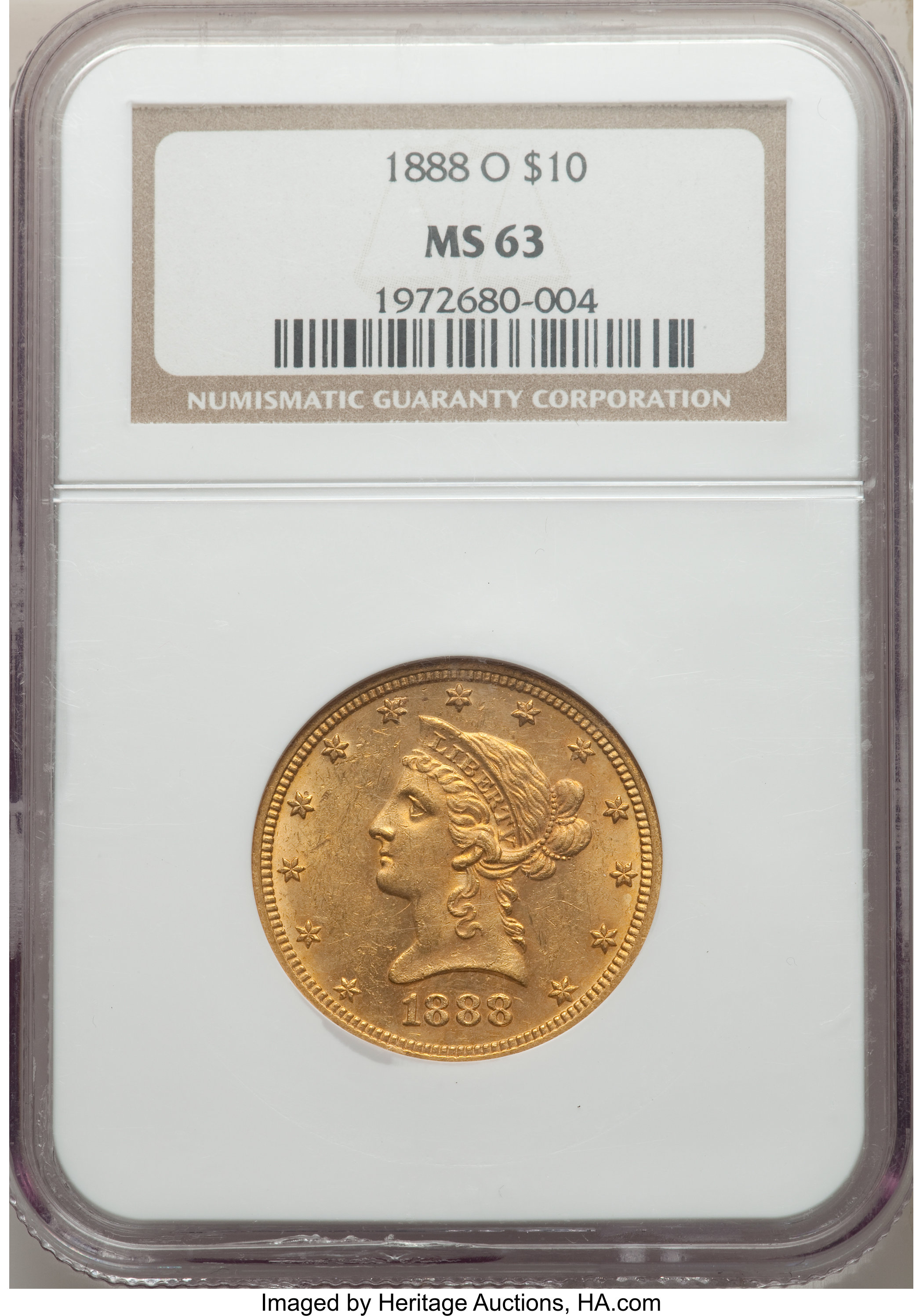1888-O $10 MS