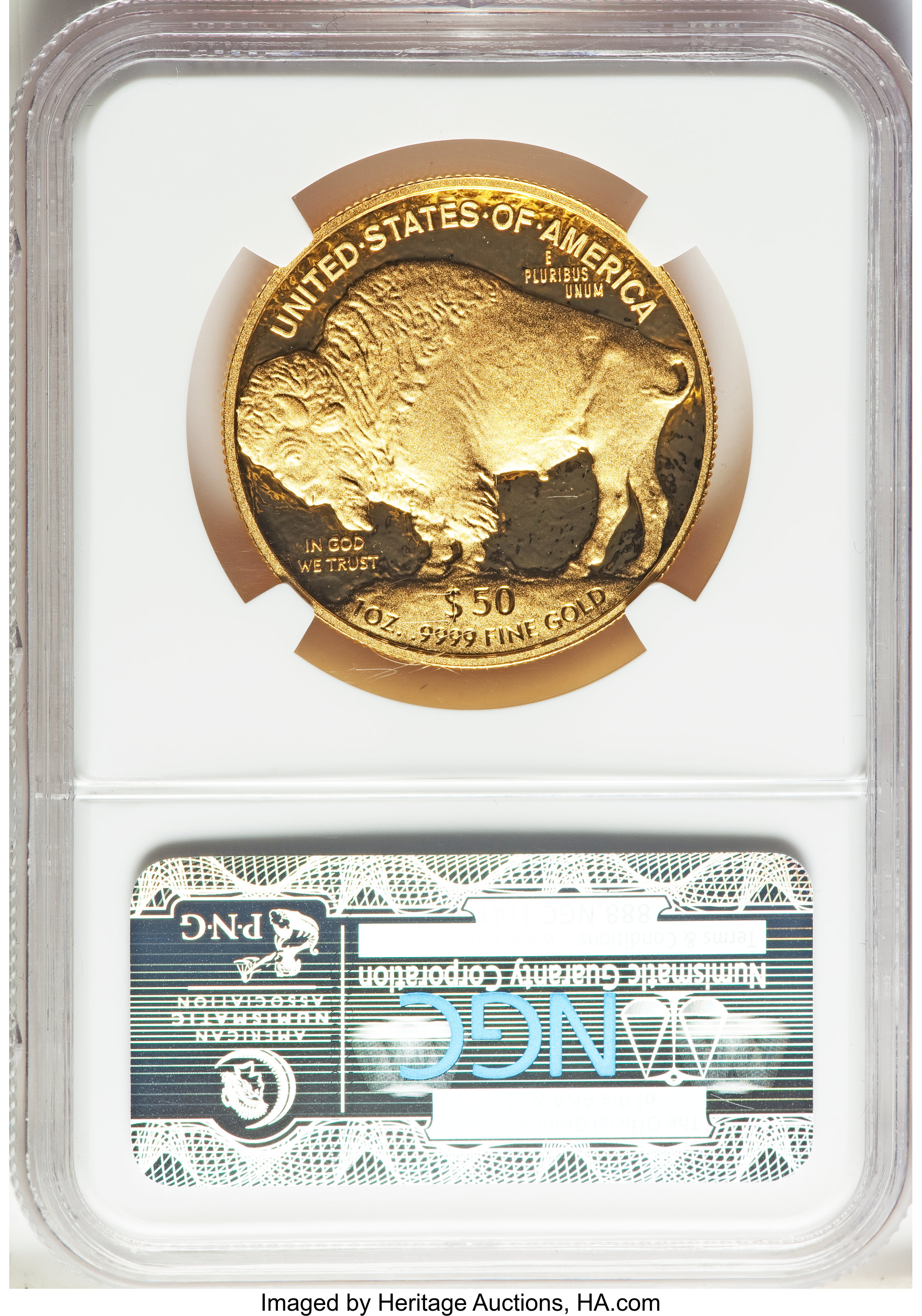 2014 W $50 Gold Buffalo Proof DCAM Coin Pricing Guide | The Greysheet