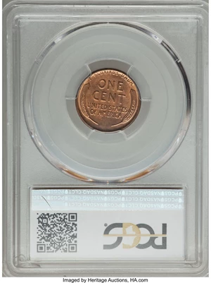 image for: 1912-S 1C MS66 Red PCGS....