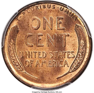 image for: 1912-S 1C MS66 Red PCGS....