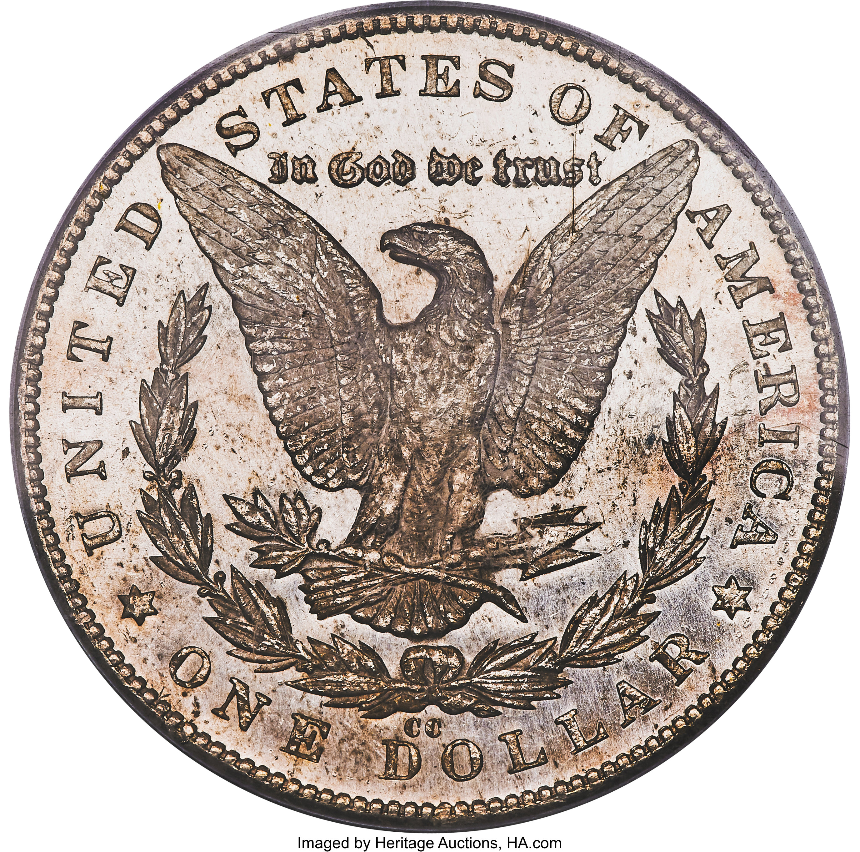 image for: 1879-CC $1 MS63 Deep Mirror Prooflike PCGS....