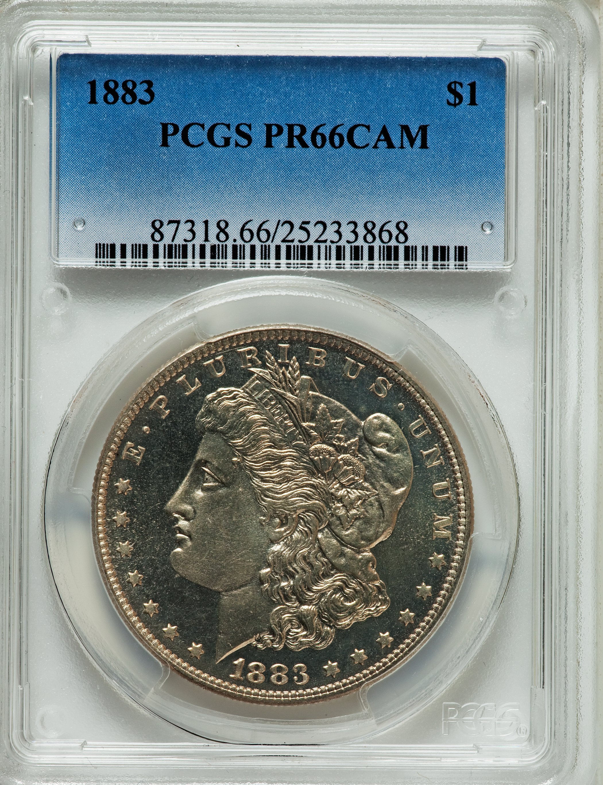 1883 $1  PR CAM PR66 CAM thumbnail 4