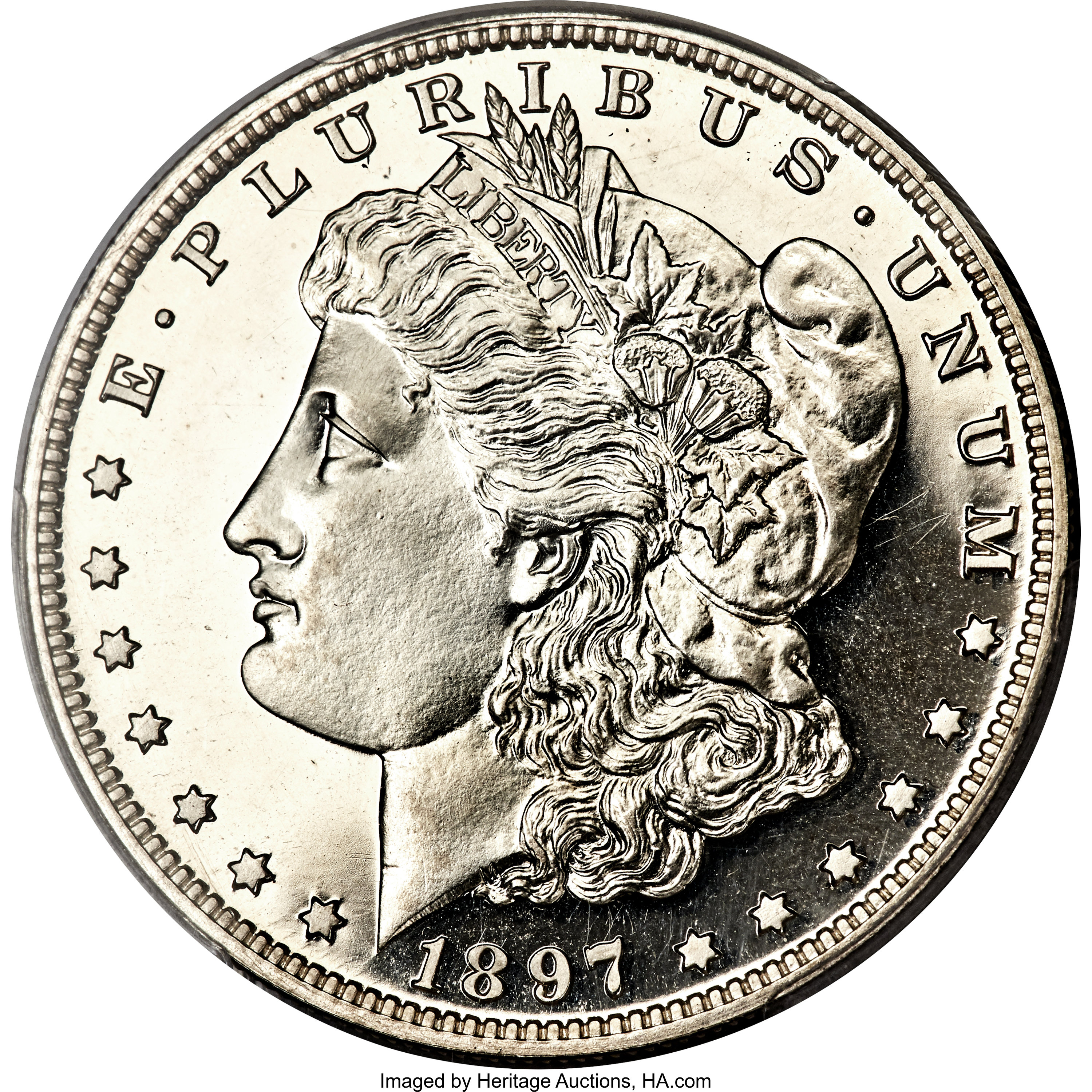 image for: 1897 $1 PR66+ Cameo PCGS. CAC....