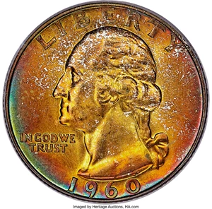 image for: 1960-D 25C MS67 PCGS. CAC....