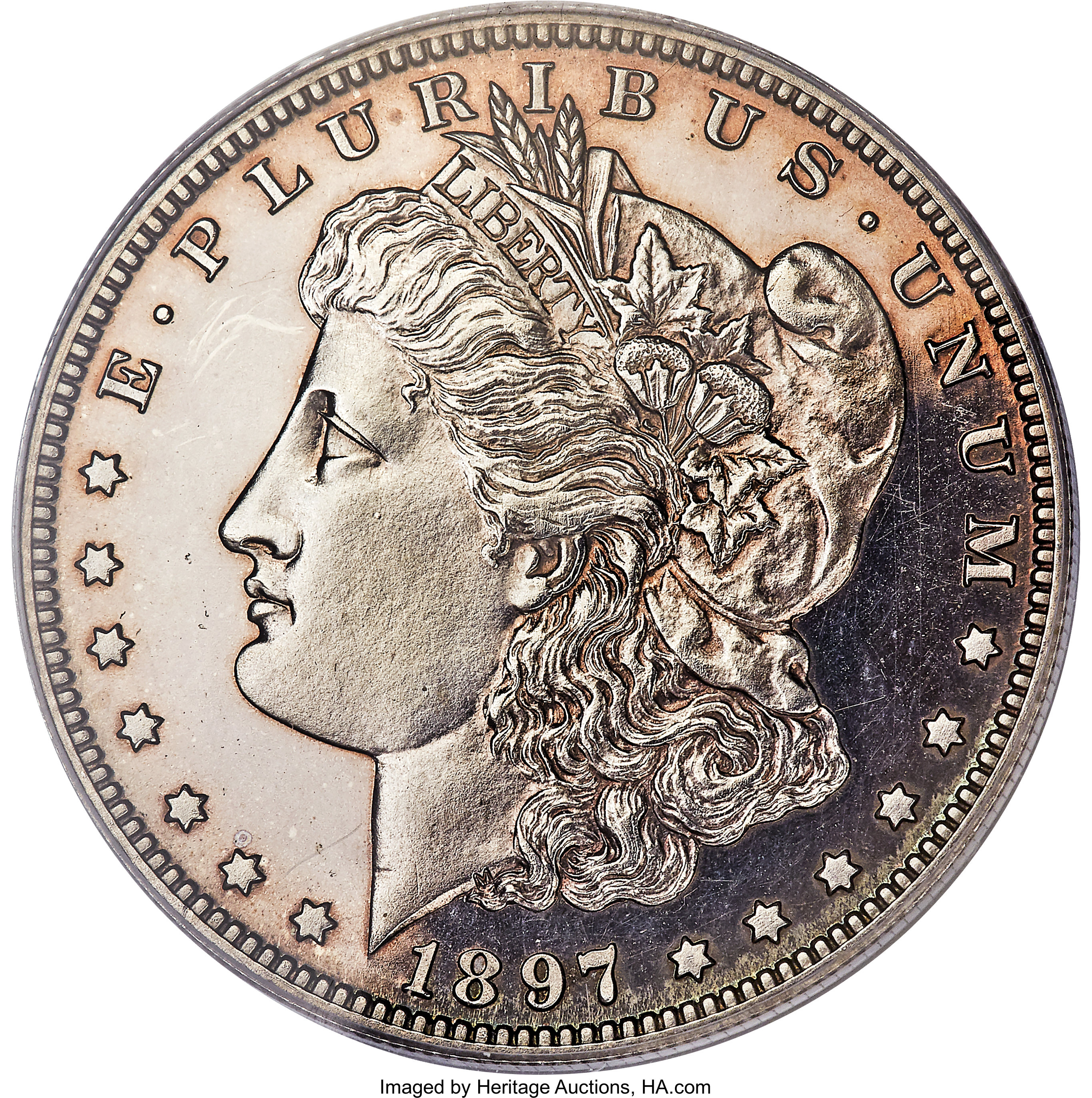 image for: 1897 $1 PR63 PCGS....