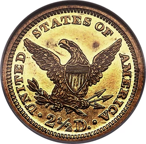image for: 1896 $2 1/2 PR61 Cameo NGC. JD-1, High R.4....