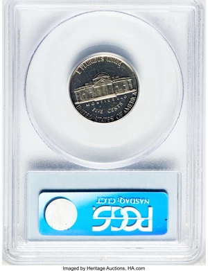 image for: 1940 5C PR65 Cameo PCGS. CAC. PCGS Population: (7/0). NGC Census: (0/4). PR65. ...