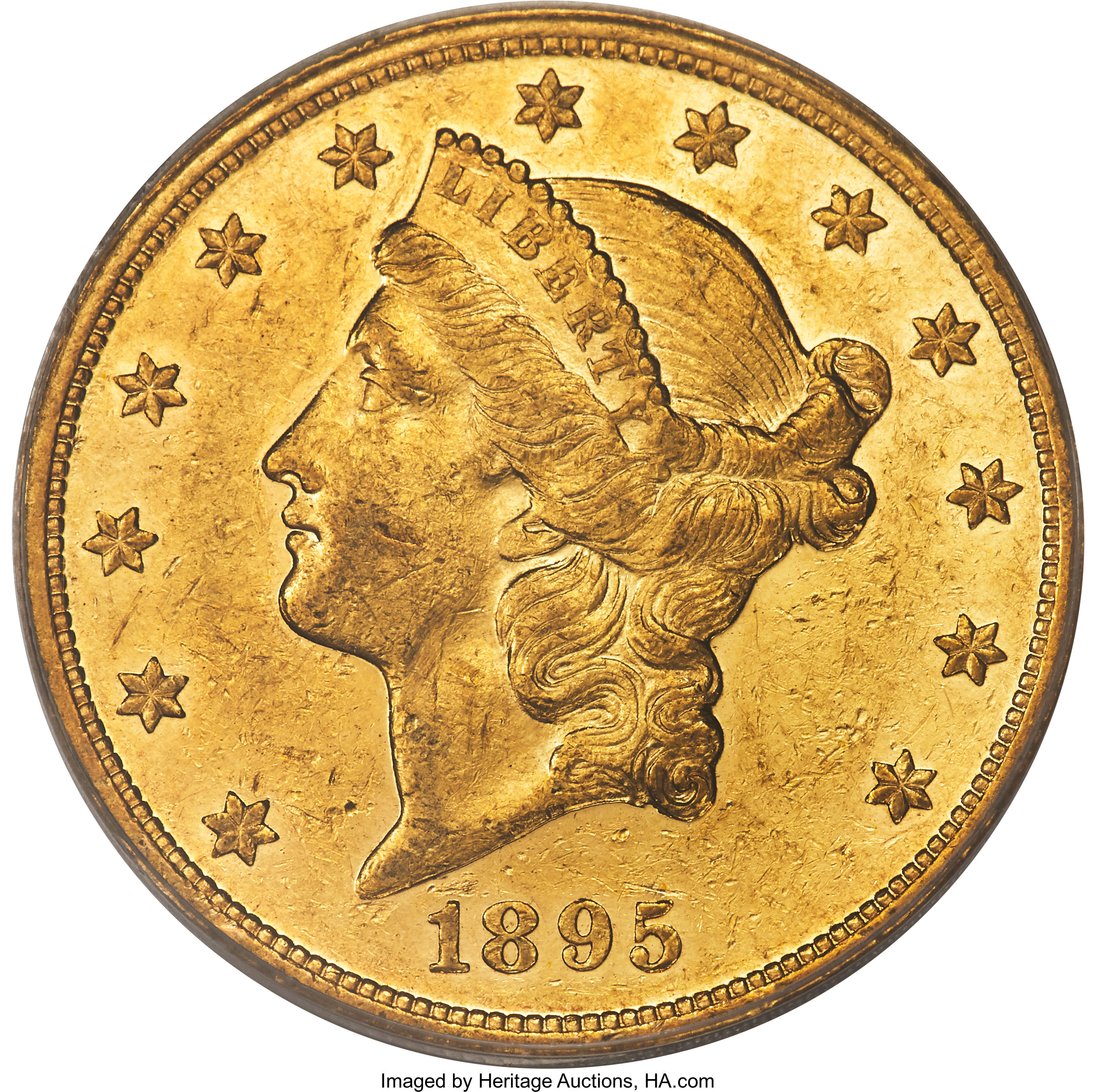 image for: 1895 $20 PR55 PCGS. CAC. JD-1....