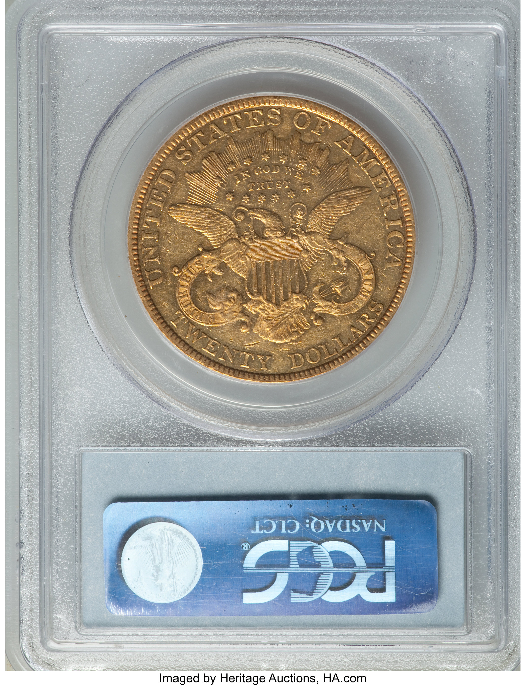 image for: 1895 $20 PR55 PCGS. CAC. JD-1....