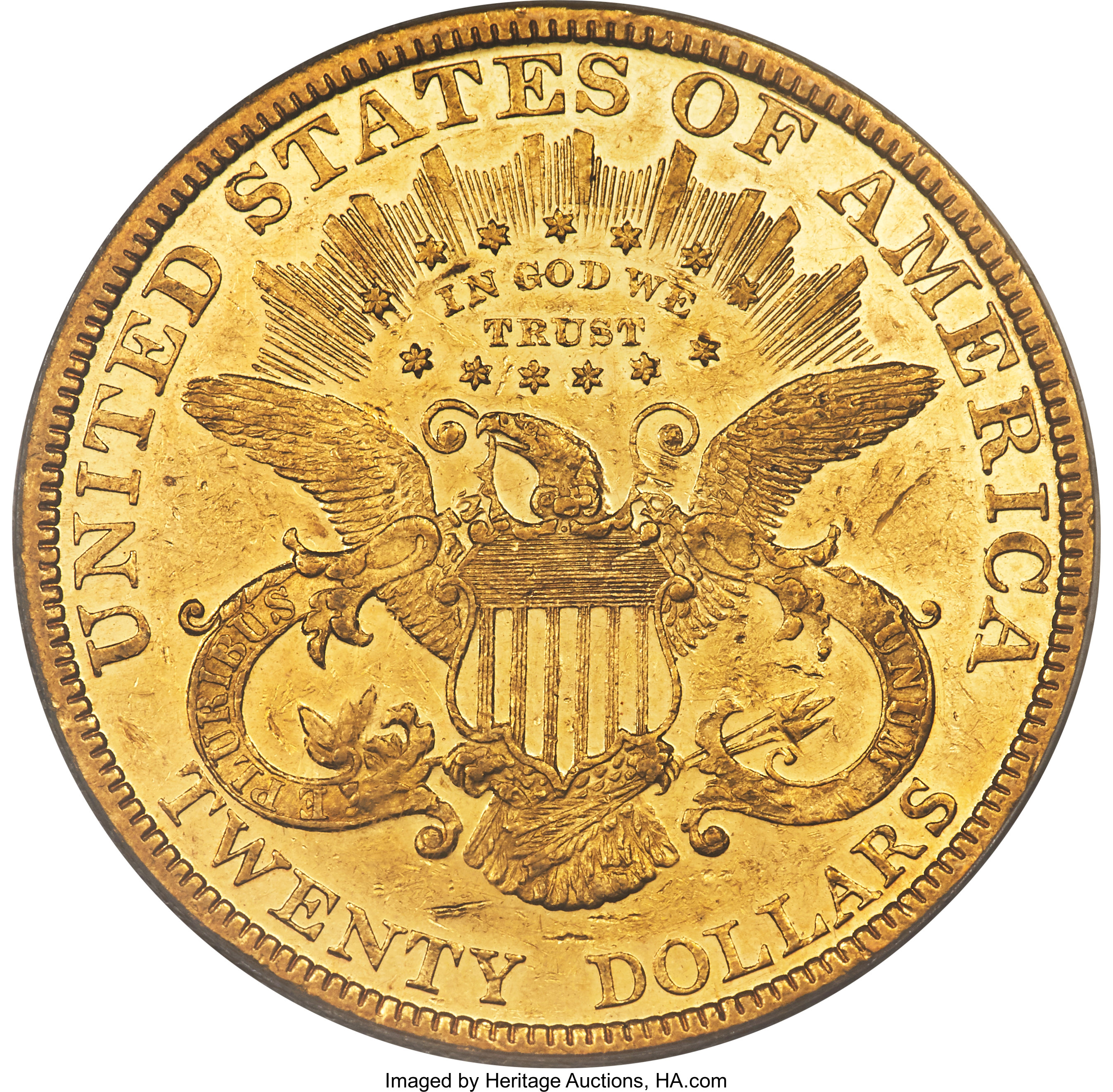 image for: 1895 $20 PR55 PCGS. CAC. JD-1....