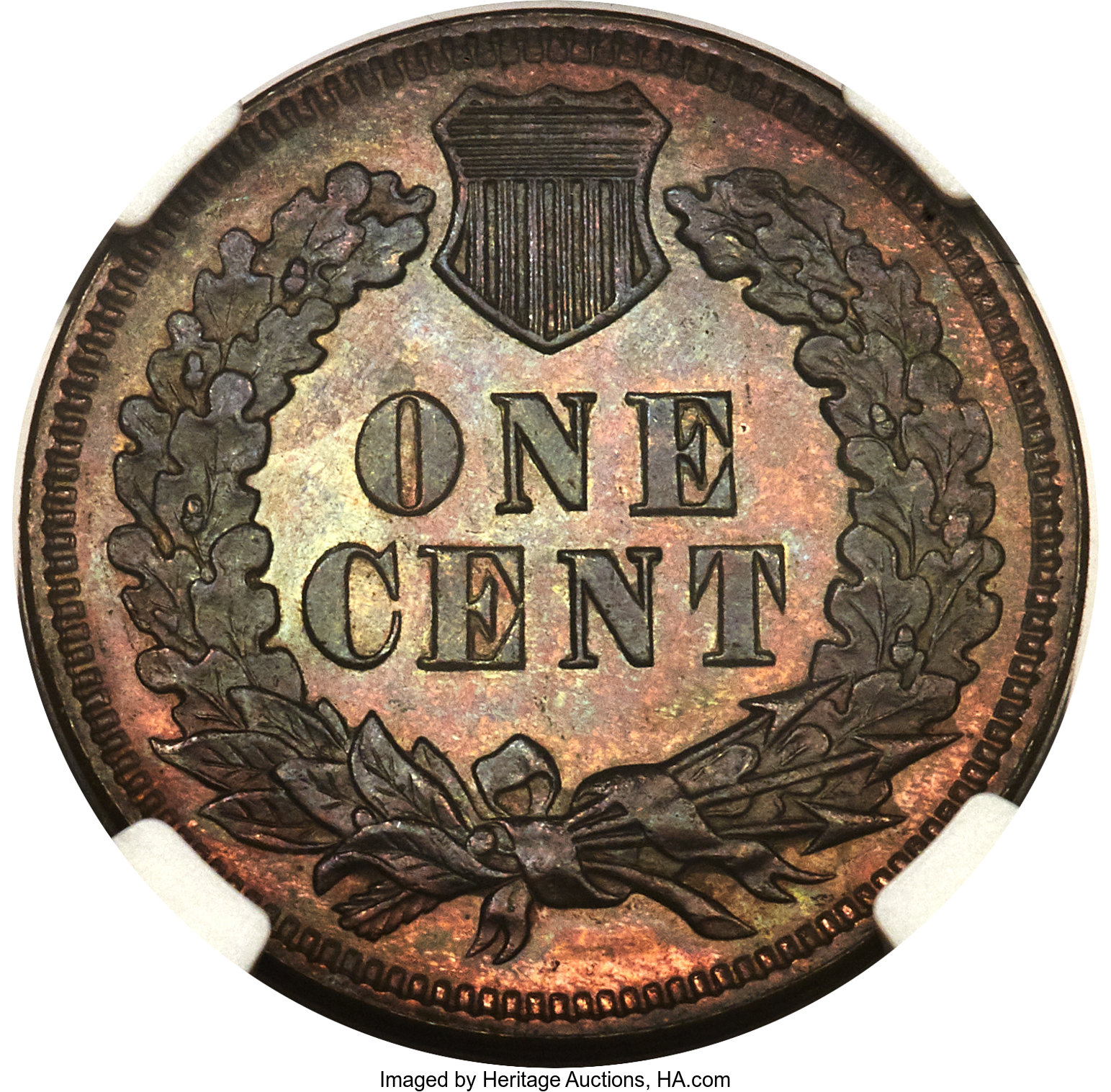 image for: 1877 1C PR63 Brown NGC....