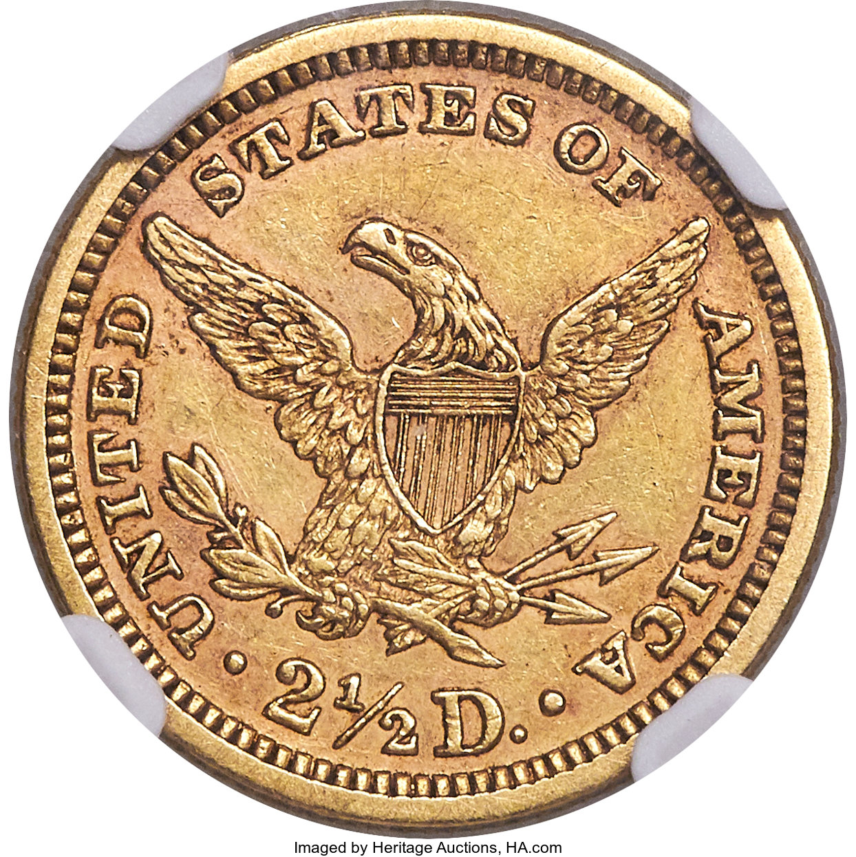 image for: 1883 $2 1/2 AU55 NGC....