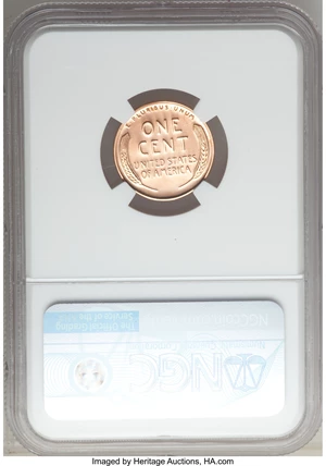 image for: 1953 1C PR67 Red Ultra Cameo NGC. NGC Census: (6/2). PCGS Population: (9/0)....