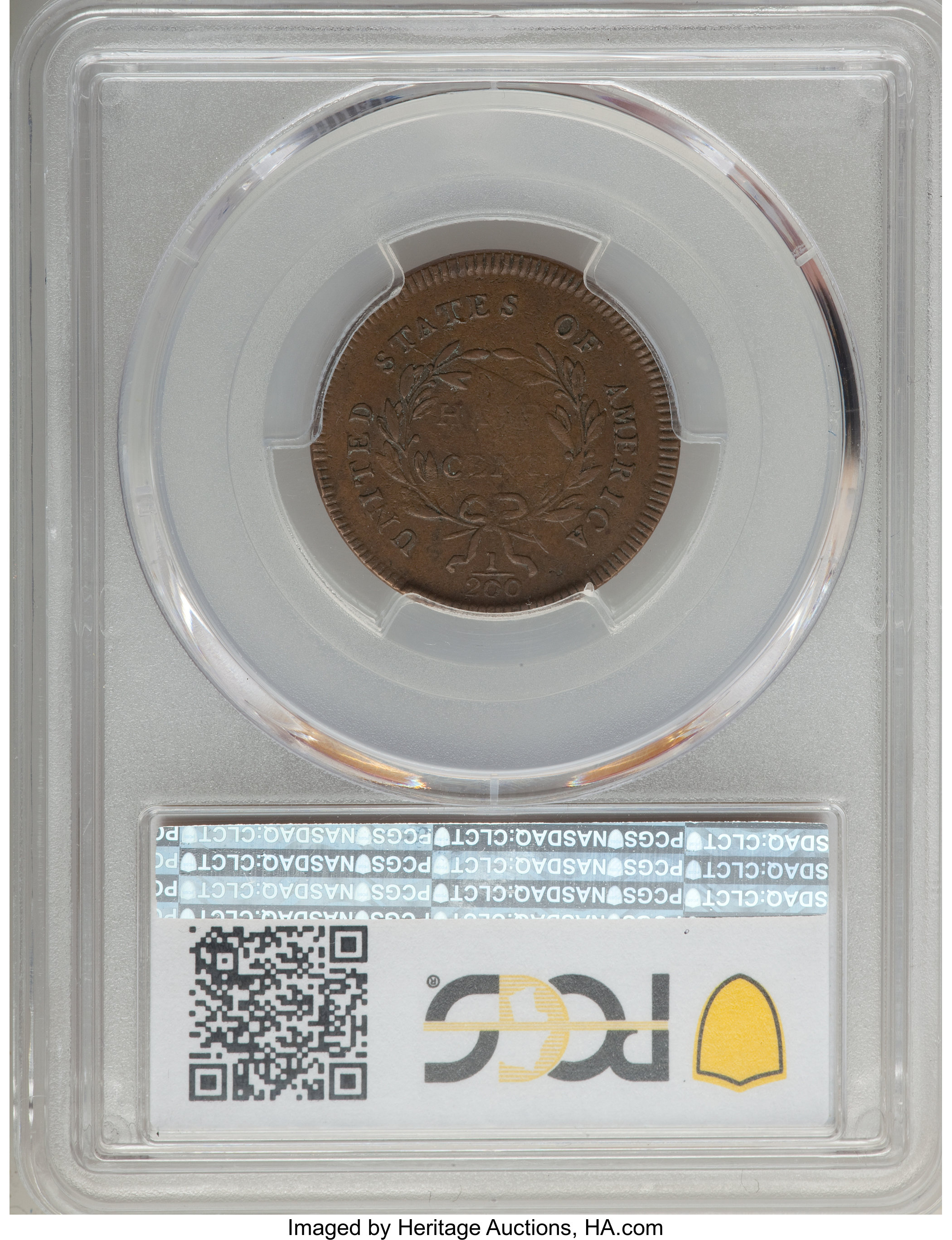 1795 1/2c Pole, Plain Edge, Punctuated Date MS BN VF30 BN thumbnail 15