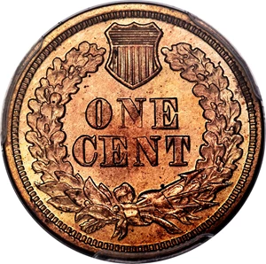 image for: 1870 1C PR65 Red PCGS. Snow-PR1....