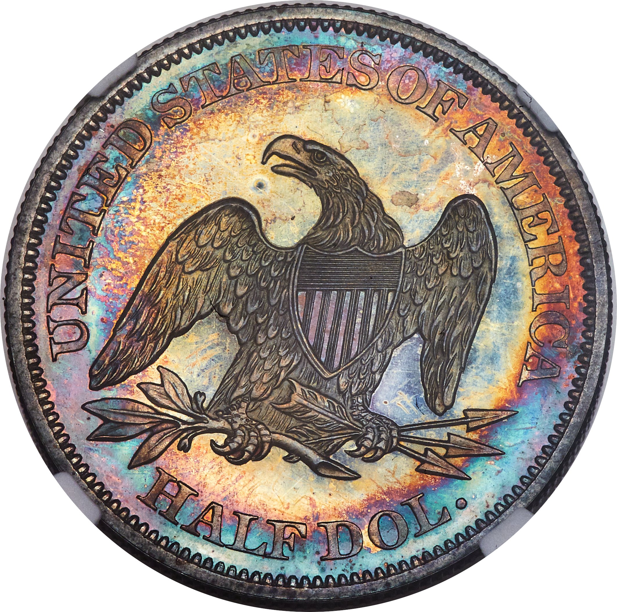 image for: 1862 50C PR66 Cameo NGC....