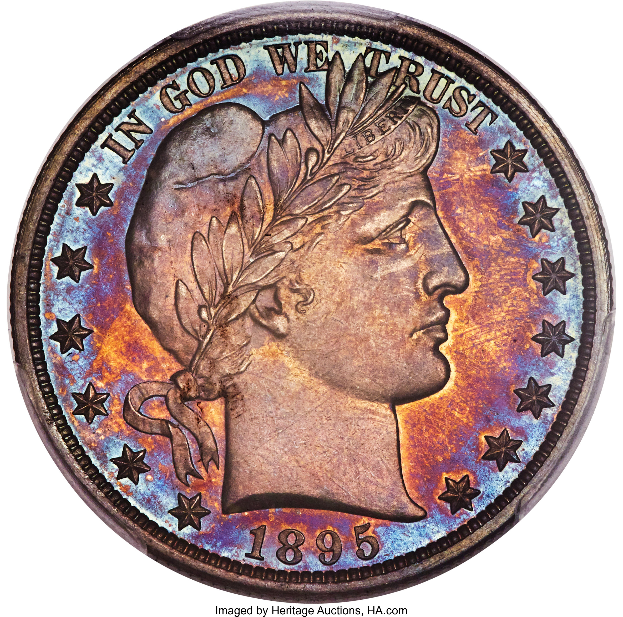 image for: 1895 50C PR66 PCGS. CAC....