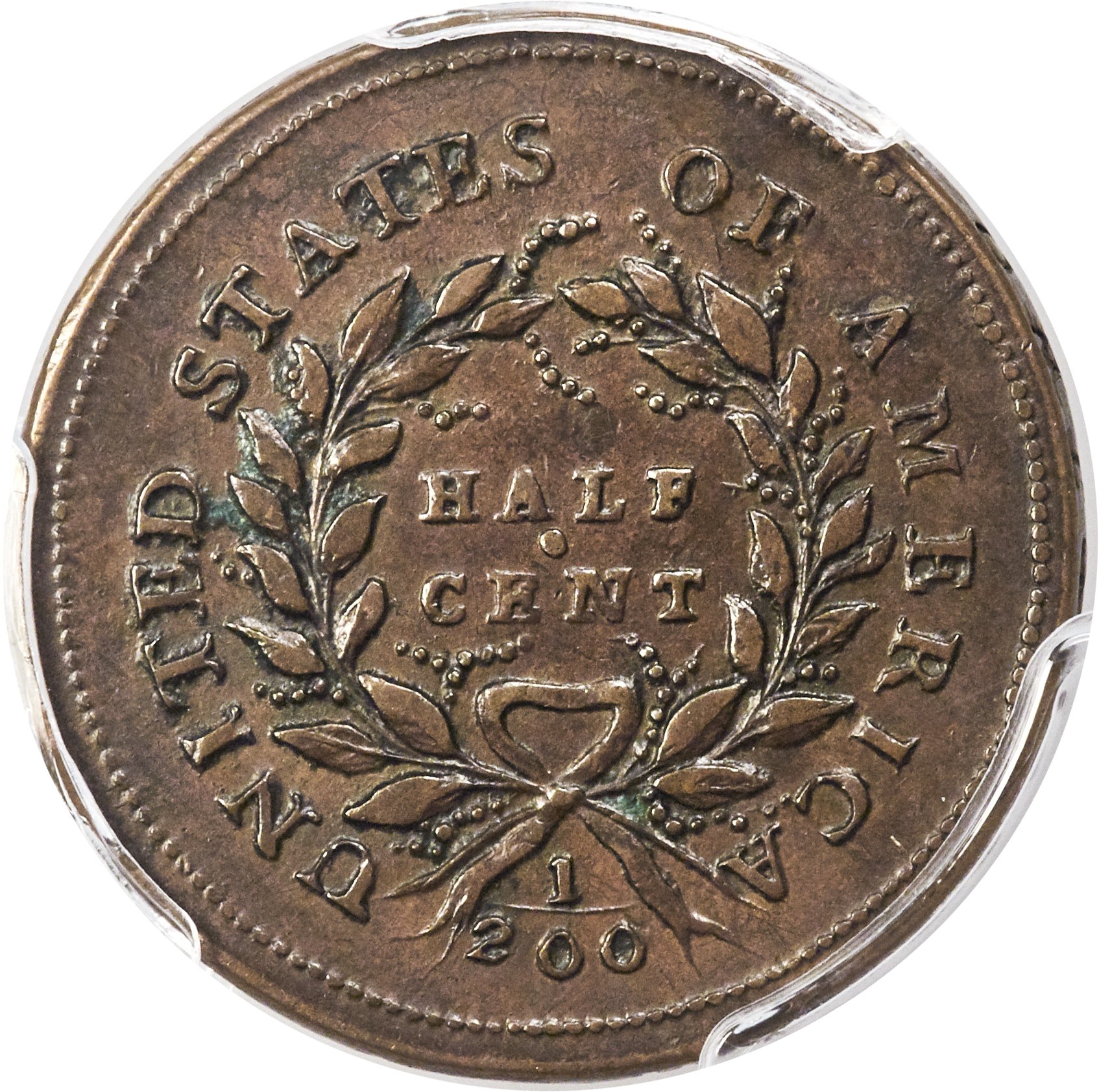 1793 1/2c C-2 MS BN AU55 BN thumbnail 3